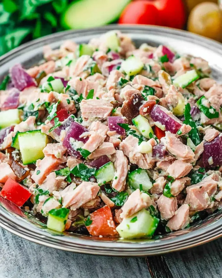 10-Minute Mediterranean Tuna Salad