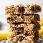 4-Ingredient Banana Oat Bars