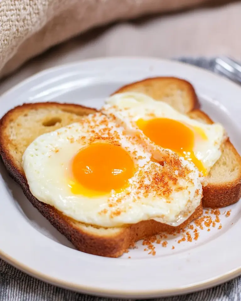 Air Fryer Egg Toast