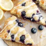 Almond Flour Lemon Blueberry Scones