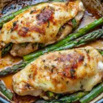 Asparagus Stuffed Chicken Fillet
