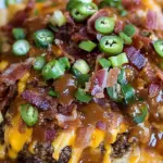 BBQ Bacon Cheeseburger Nachos