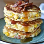 Bacon and Corn Griddle Cakes