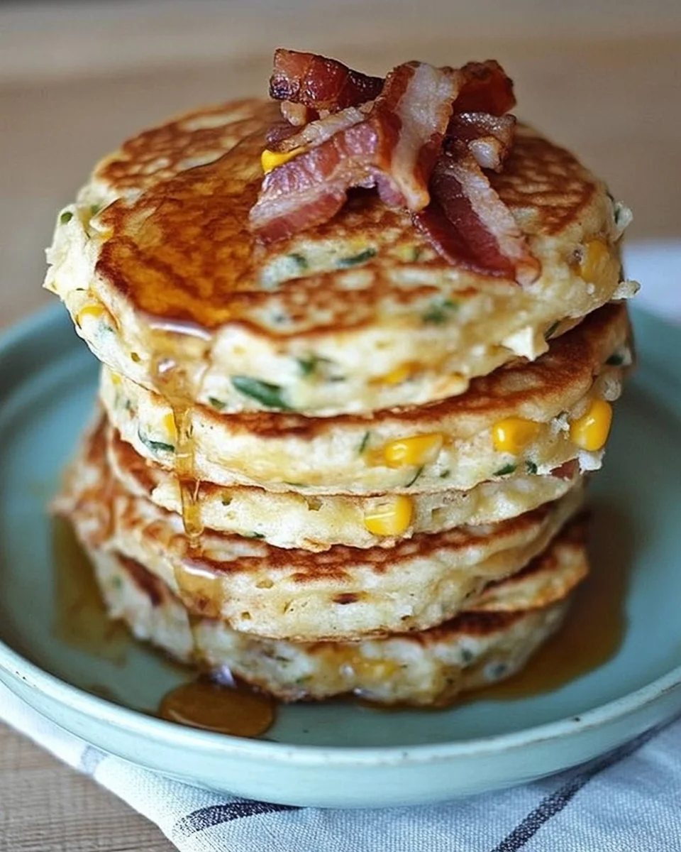 Bacon and Corn Griddle Cakes 26 Bacon