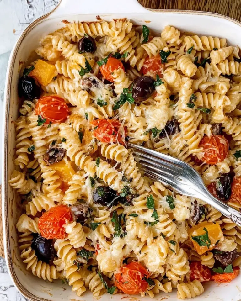 Baked Mediterranean Pasta