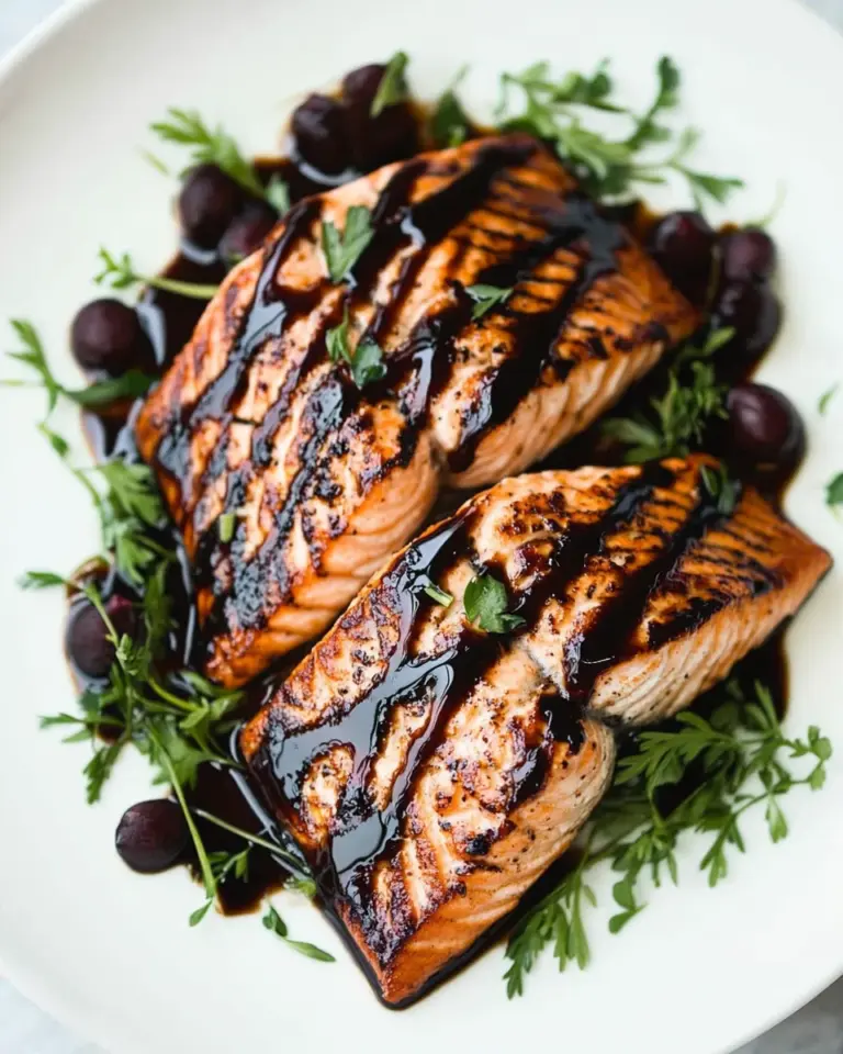 Balsamic Glazed Salmon