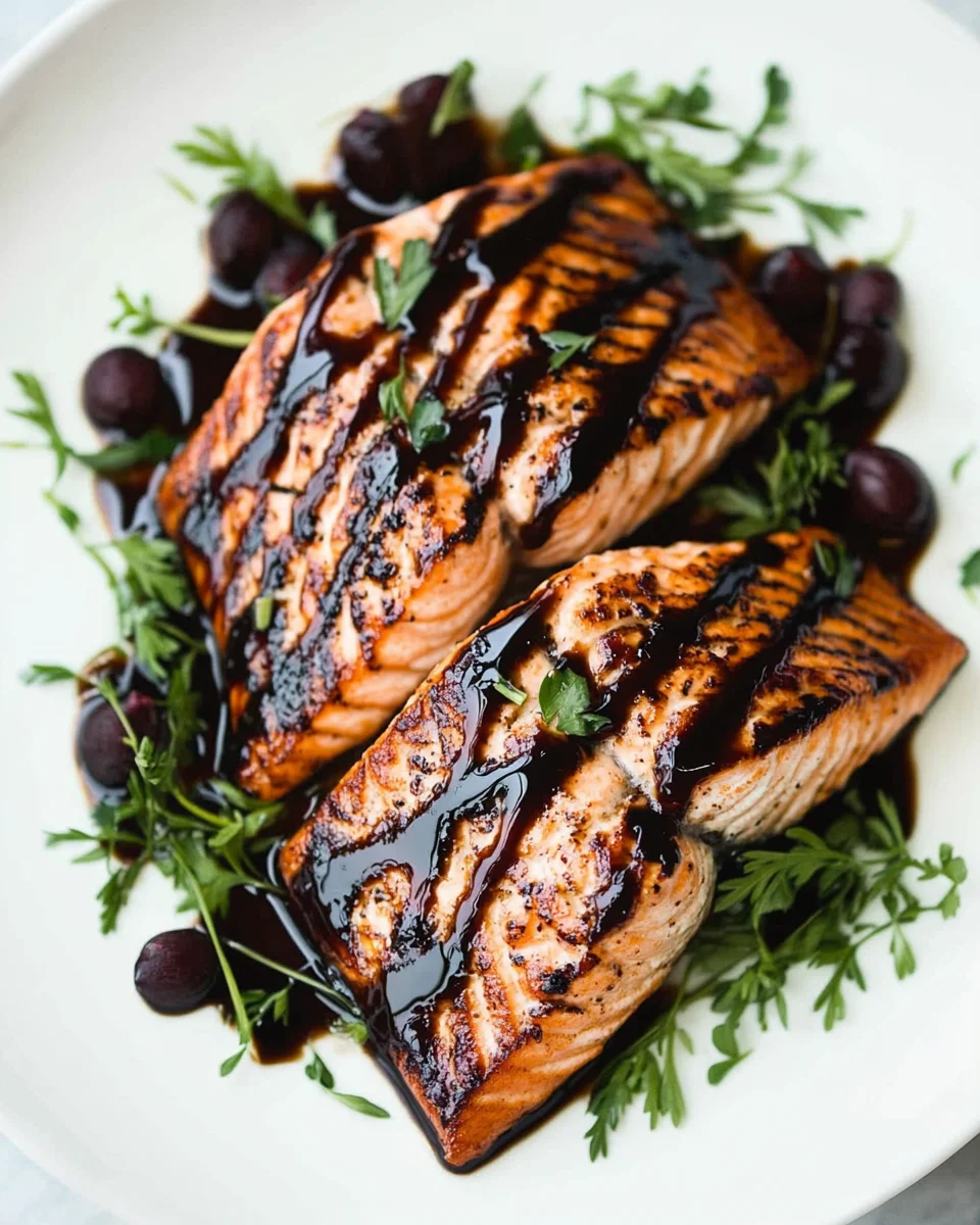 Balsamic Glazed Salmon