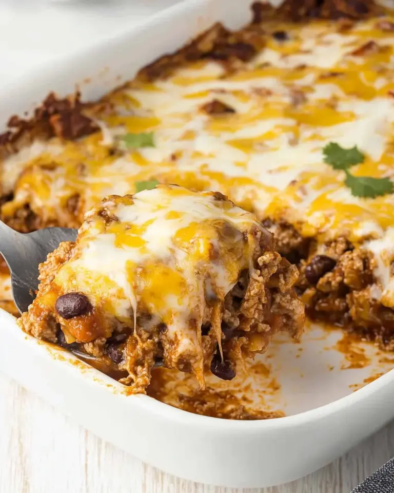 Beef Enchilada Casserole