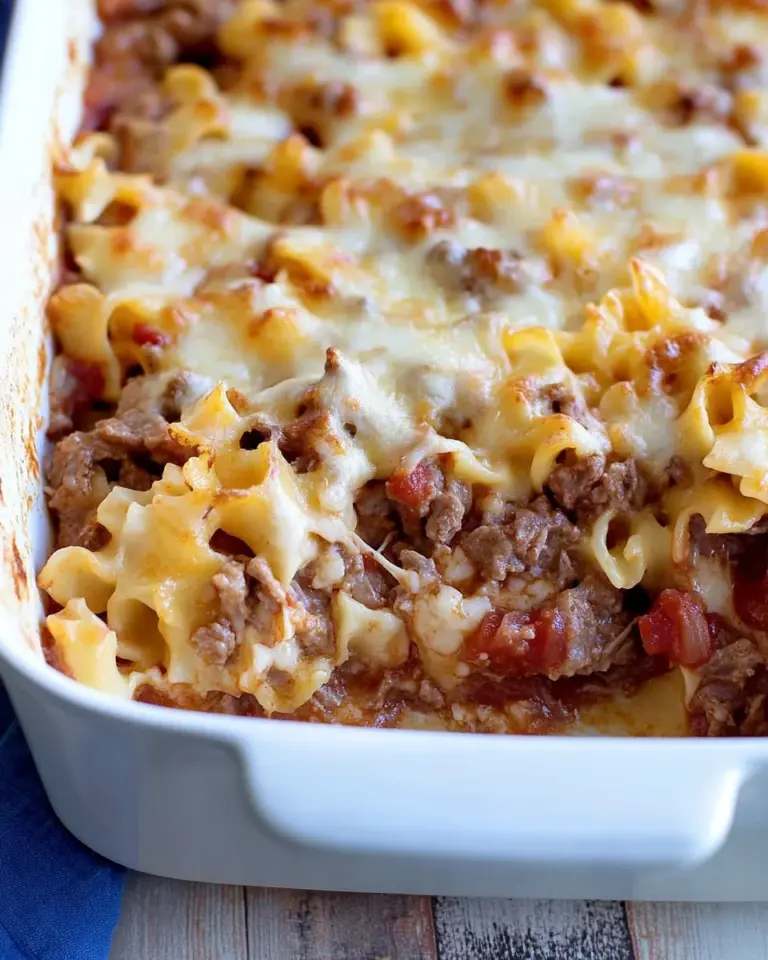 Beef Lombardi Casserole