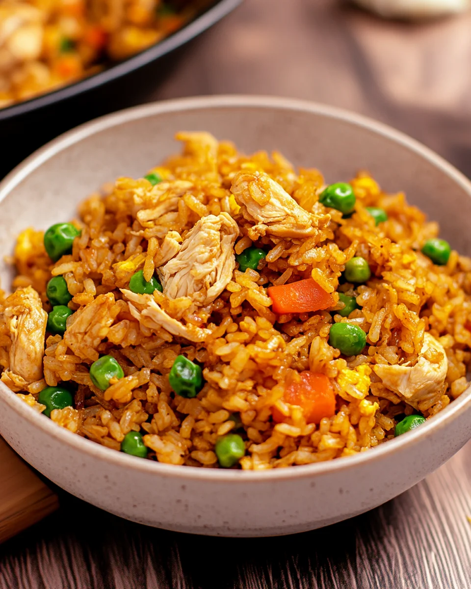 Better Than Takeout Chicken Fried Rice