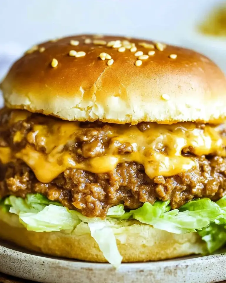 Big Mac Sloppy Joes