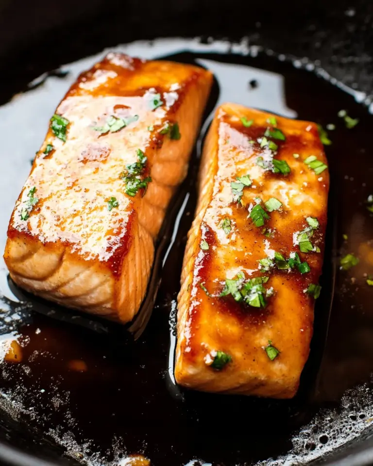 Brown Sugar Glazed Salmon