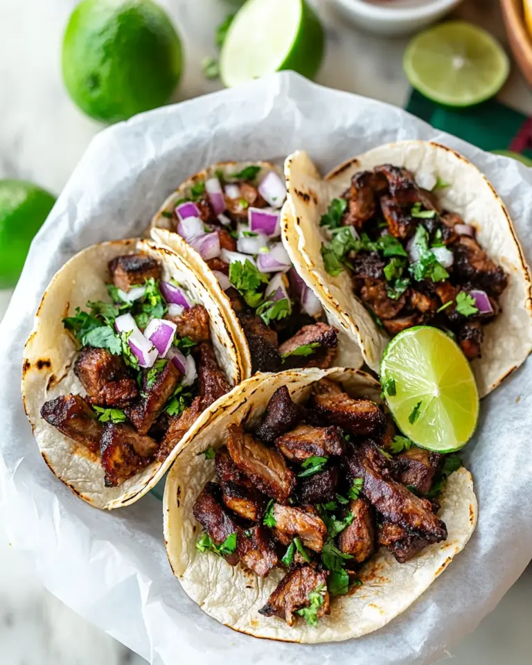 Carne Asada Mexican Street Tacos