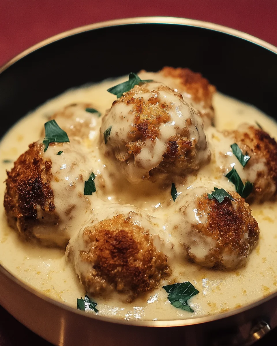Carnivore Creamy Meatballs