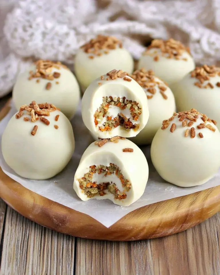 Carrot Cake Ball Truffles