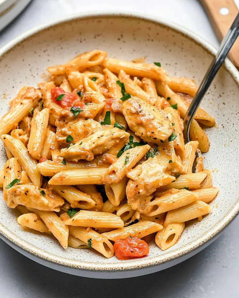 Cashew Cream Cajun Chicken Pasta