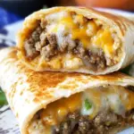 Cheesy Double Beef Burrito