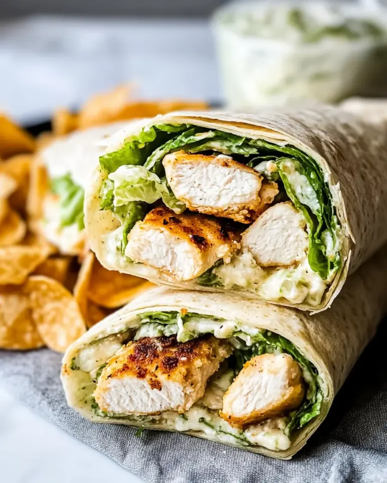 Chicken Caesar Wrap