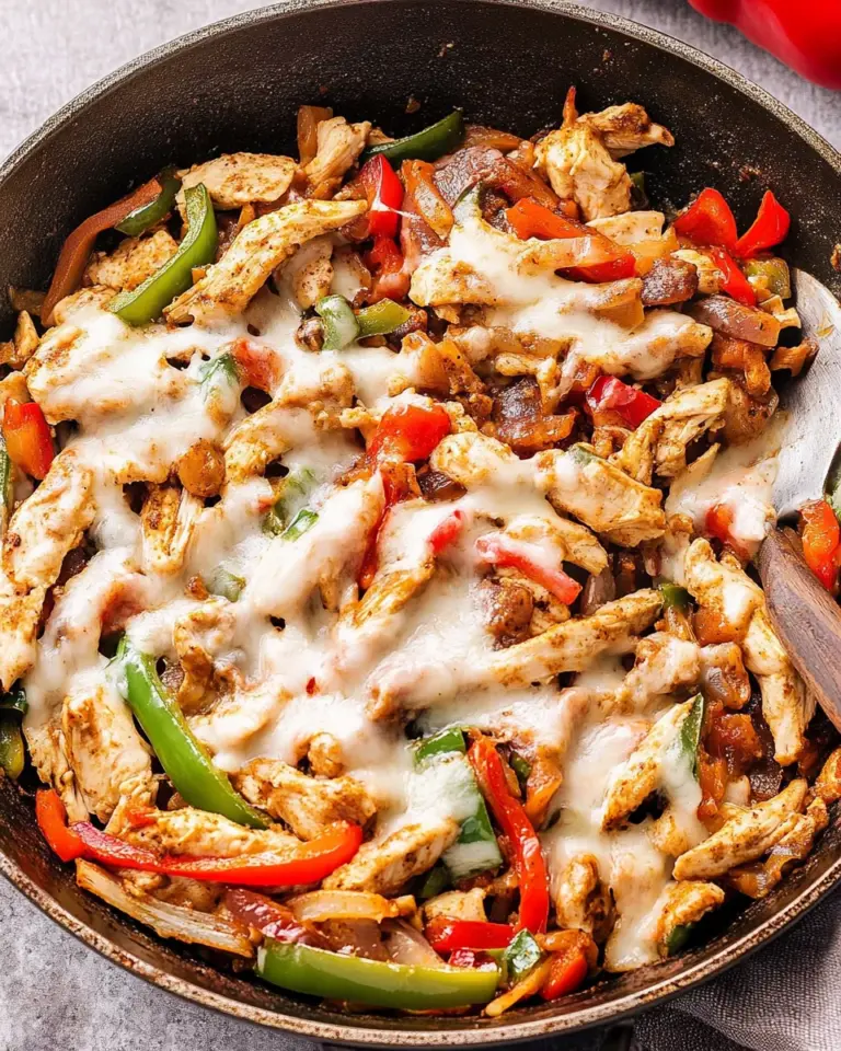 Chicken Cheesesteak Skillet