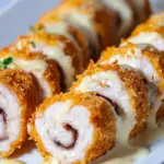 Chicken Cordon Bleu with Cheese Sauce