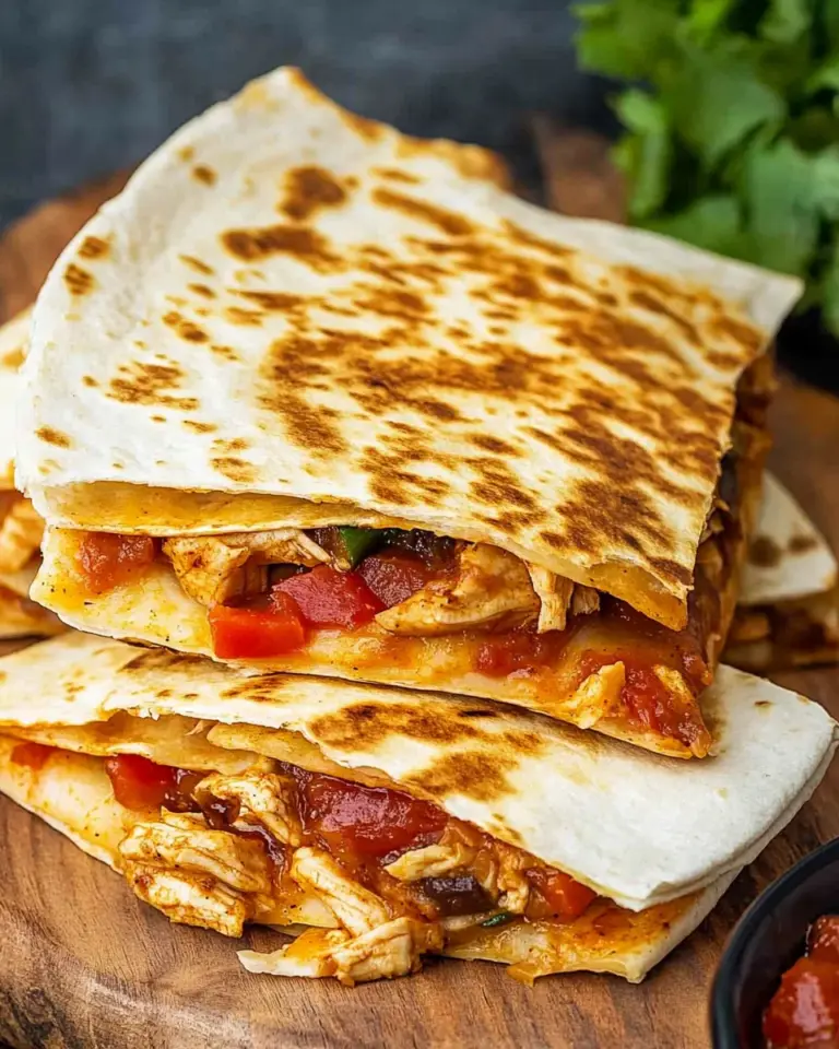 Chicken Fajita Quesadillas
