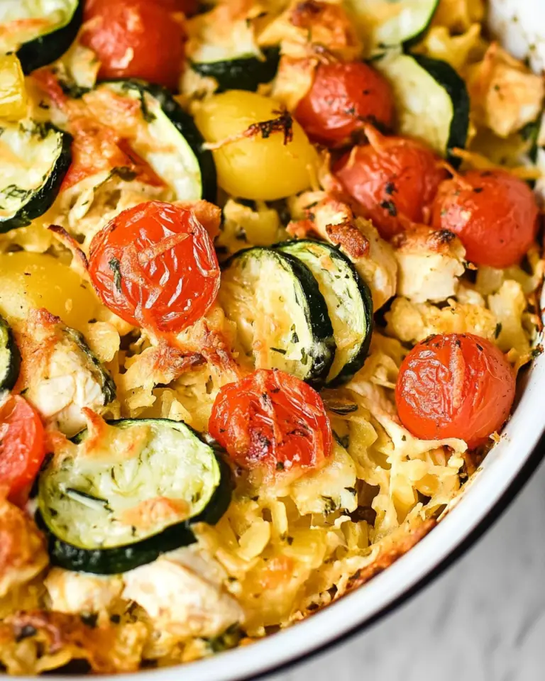 Chicken Tzatziki Casserole