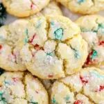 Christmas Gooey Butter Cookies