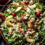 Christmas Salad with Honey Mustard Dressing