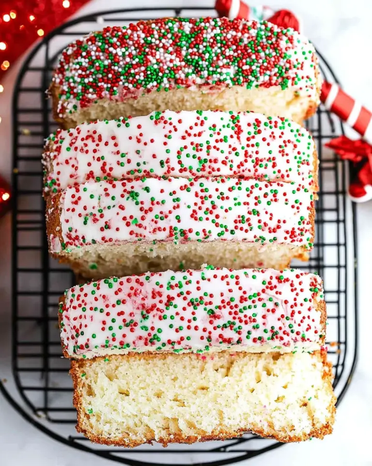 Christmas Sprinkle Buttermilk Bread