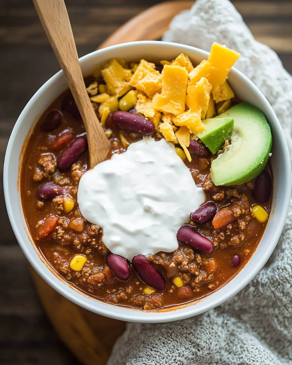 Classic Slow Cooker Chili