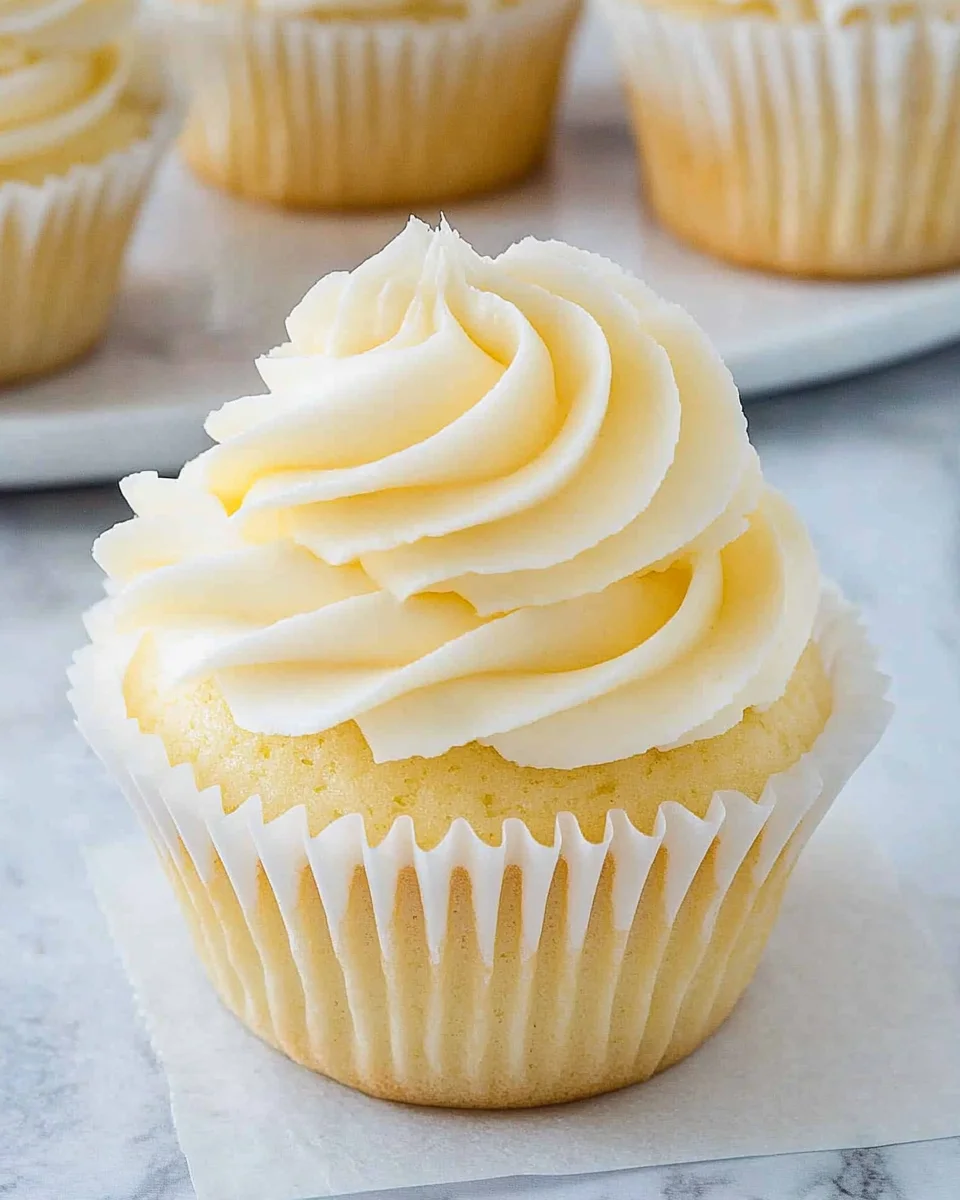Classic Vanilla Cupcakes