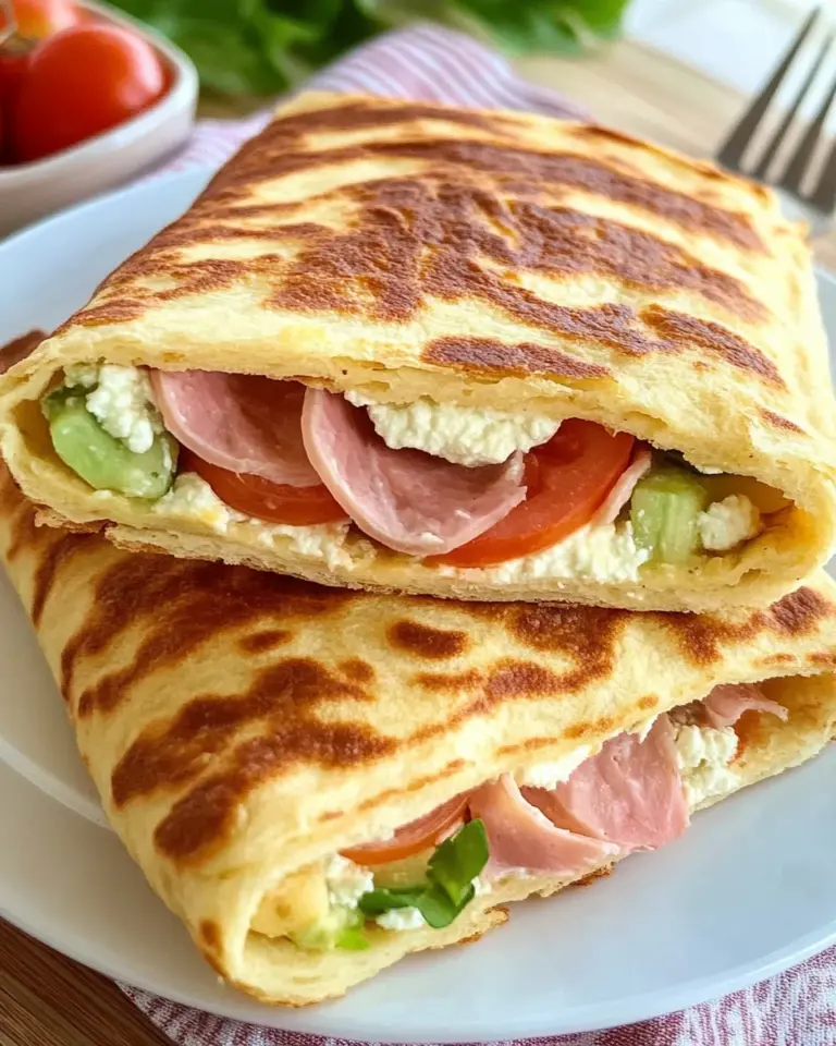 Cottage Cheese Flatbread