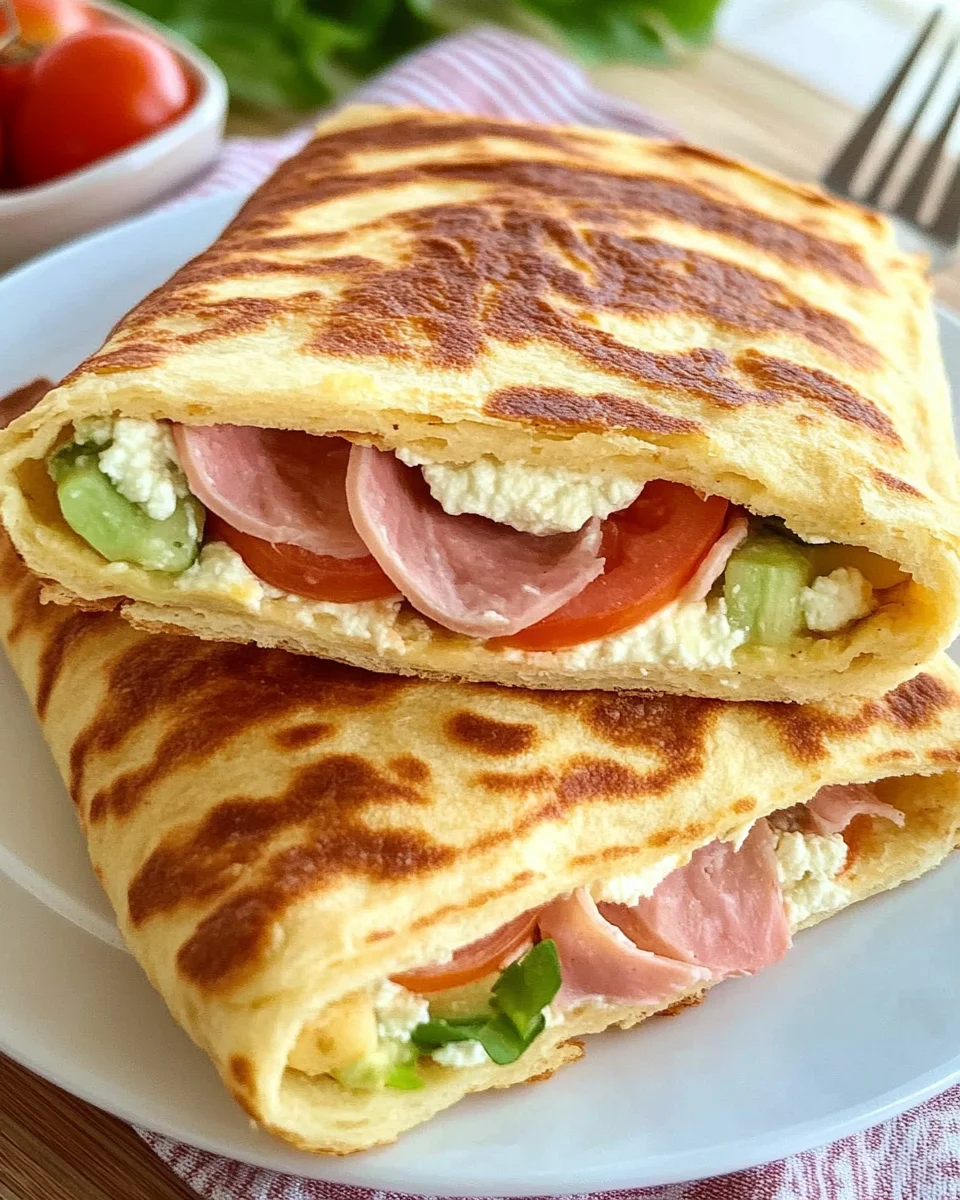 Cottage Cheese Flatbread