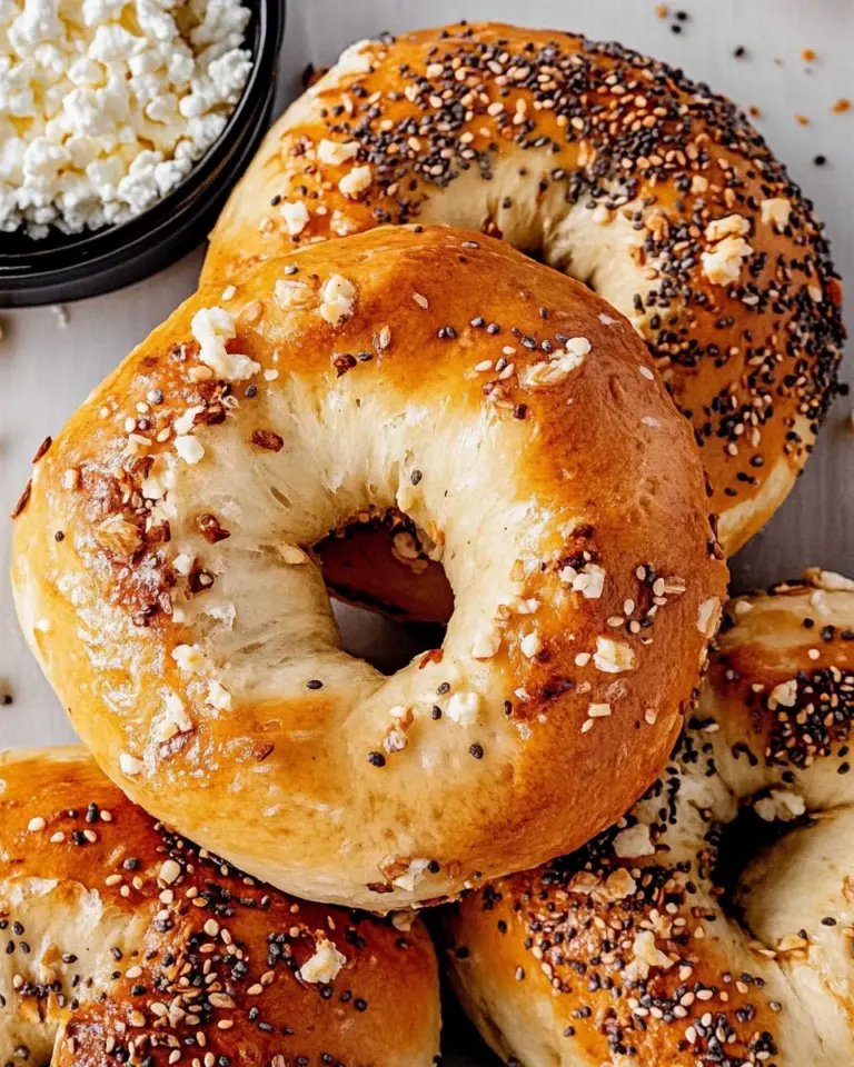 Cottage Cheese Protein Bagels