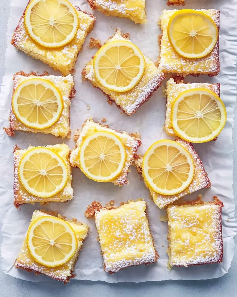 Cream Cheese Lemon Bars