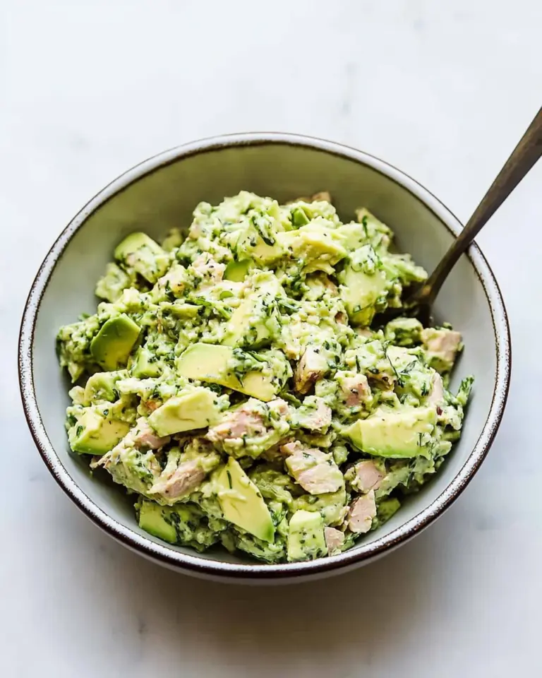 Creamy Avocado Tuna Salad