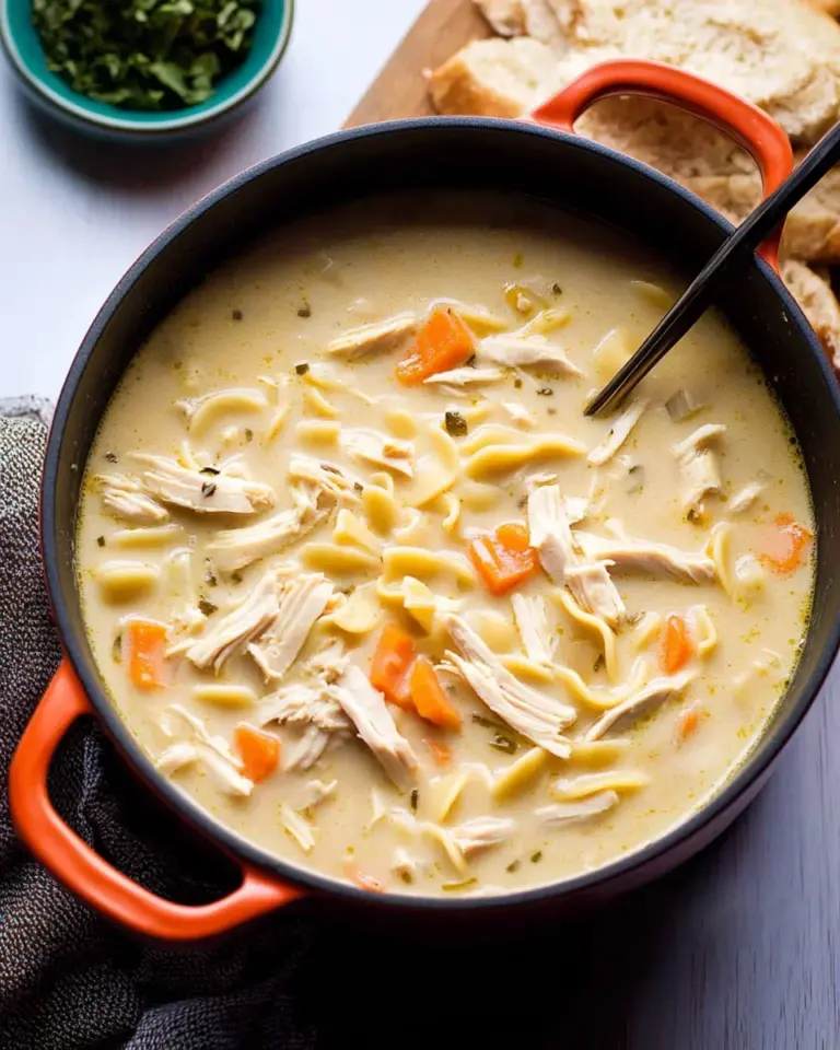 Creamy Chicken Noodle Soup