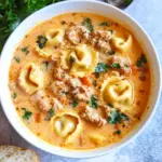 Creamy Tortellini Soup