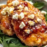 Crispy Hot Honey Feta Chicken