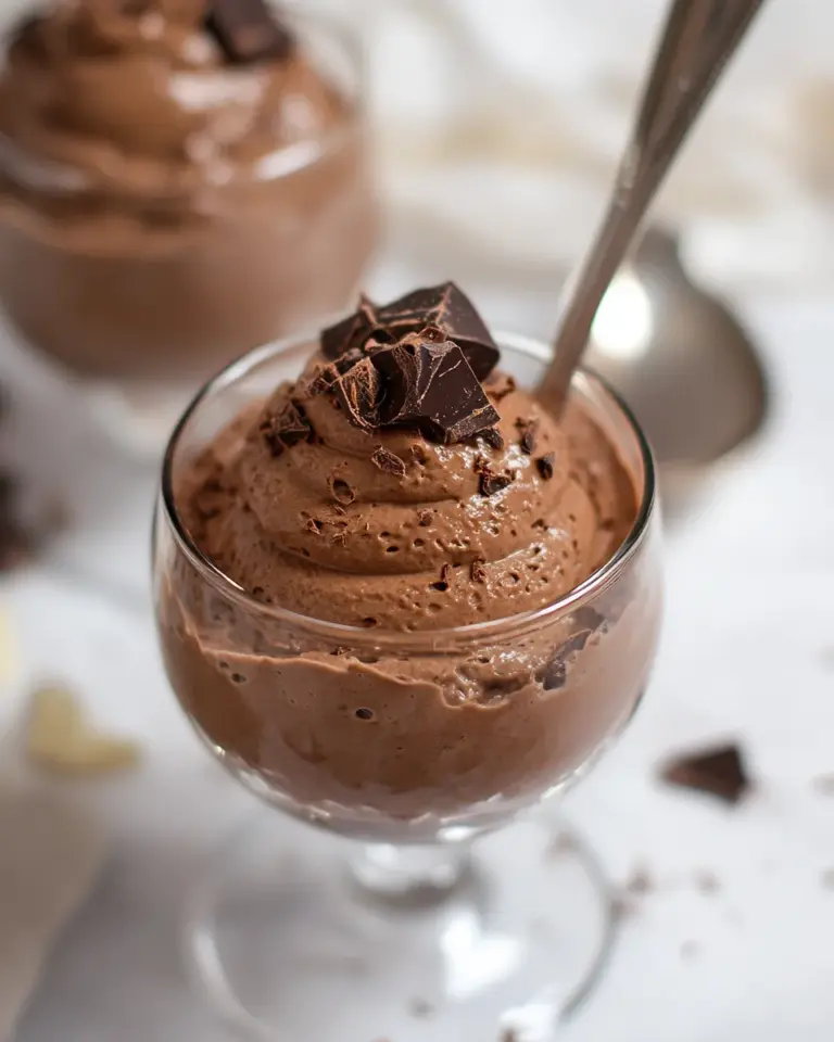Easy 2-Ingredient Chocolate Mousse