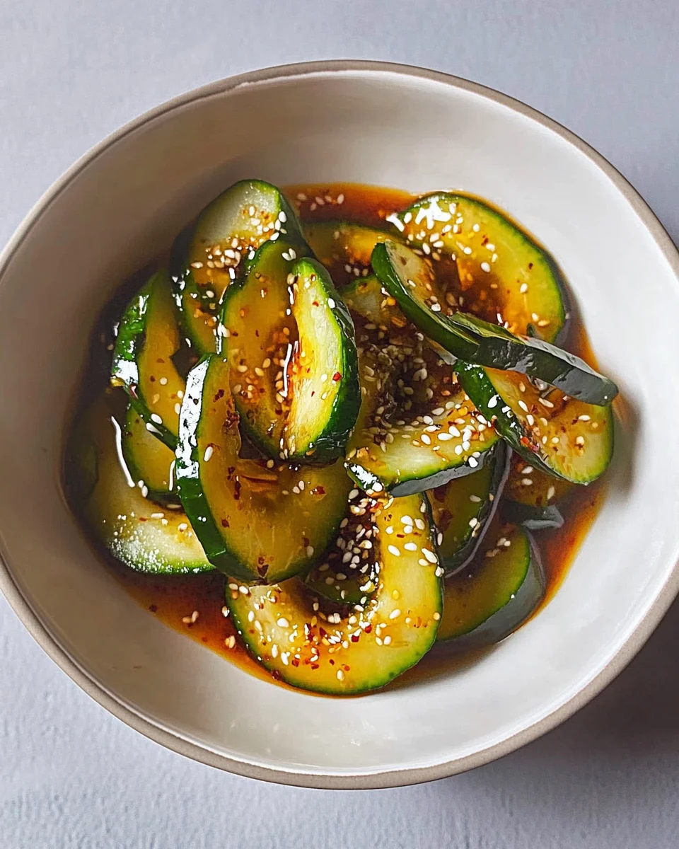 Easy Asian Cucumber Salad