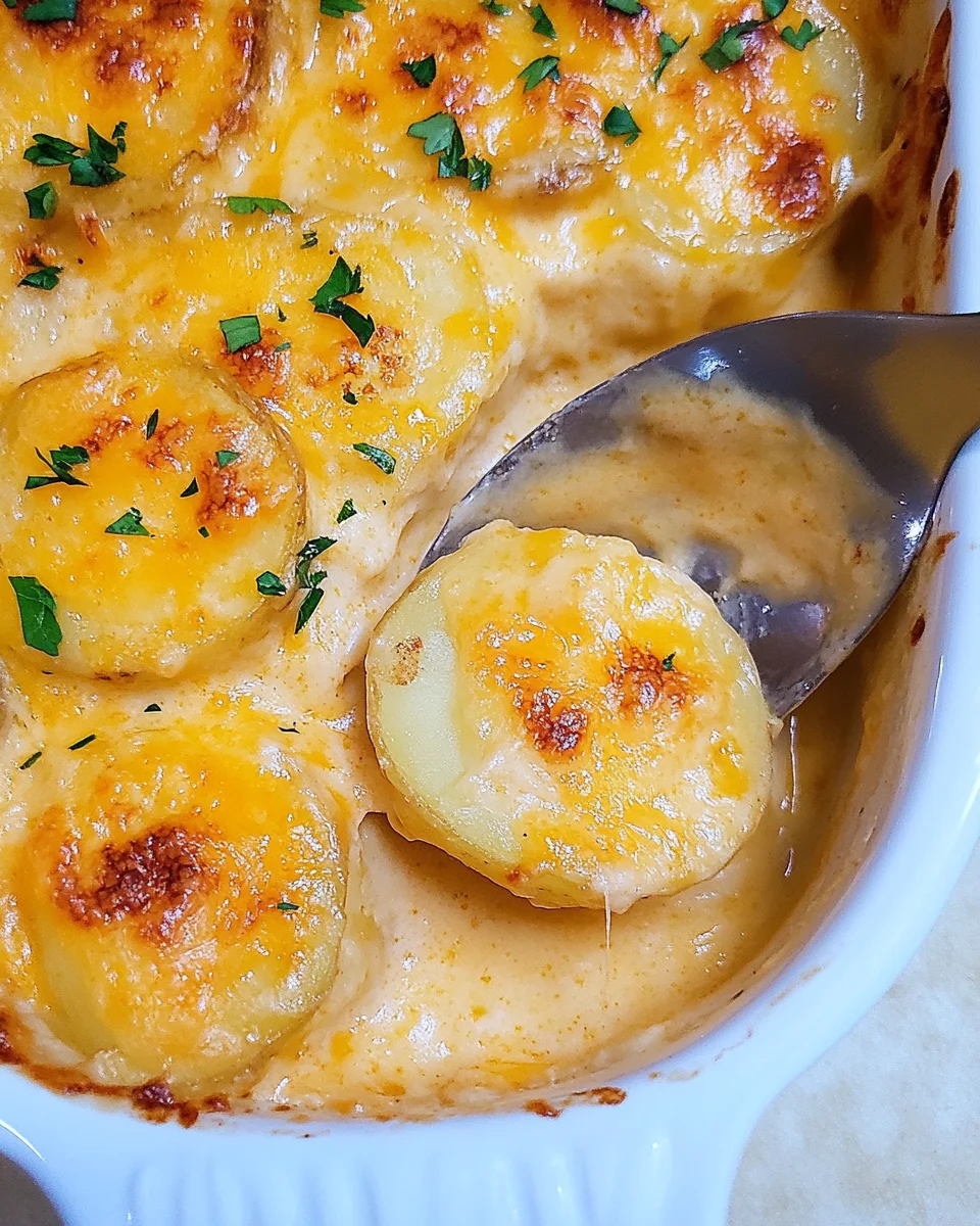 Easy Cheesy Scalloped Potatoes