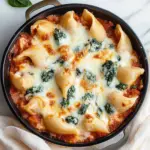 Easy Spinach & Ricotta Stuffed Shells