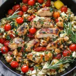 Greek Chicken and Lemon Rice