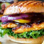 Hawaiian BBQ Chicken Sandwiches