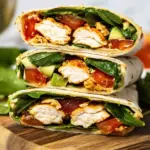 Healthy Chicken Avocado Wraps