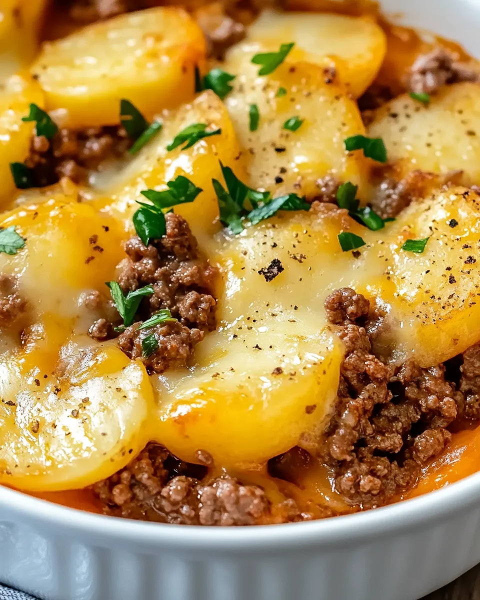Hobo Casserole Ground Beef