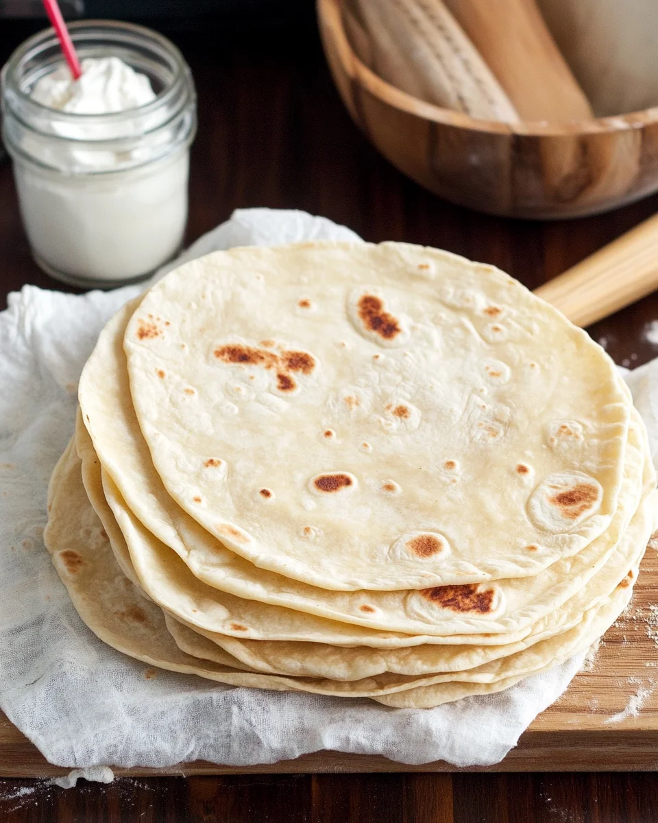Homemade Flour Tortillas