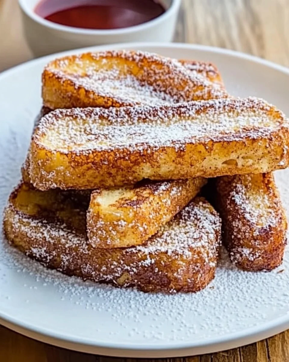 Homemade French Toast Sticks