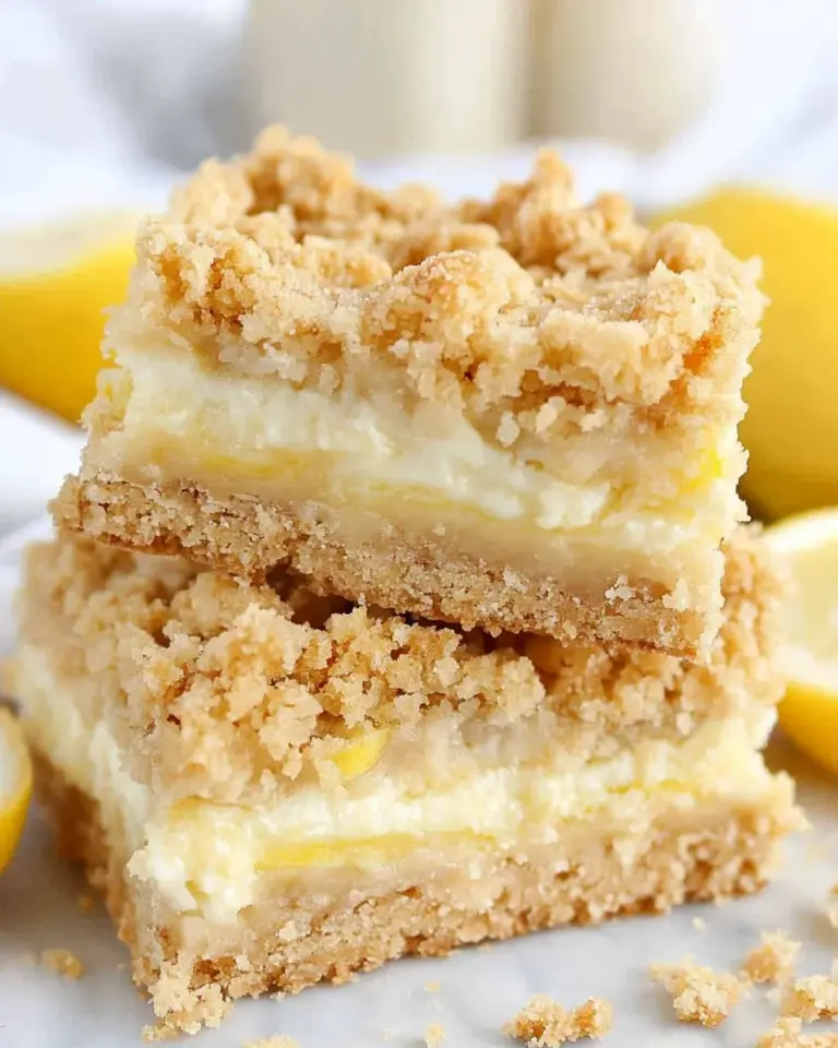 Homemade Lemon Crumb Bars